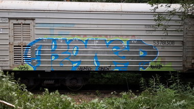 Graffiti Wall - Photo by Coler - ucas, crew, ????? (2014)