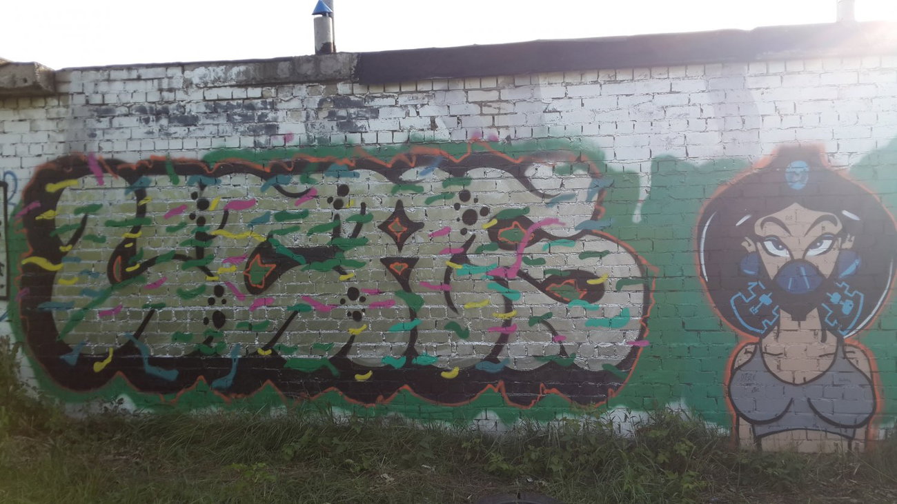 Graffiti Wall - Photo by Coler - ucas, crew, ucas (2014)