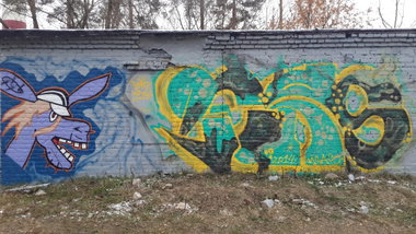 Graffiti Wall - Photo by Coler - ?????, wang, ucas (2014)