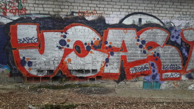 Graffiti Wall - Photo by Coler - ucas, crew, ucas (2014)