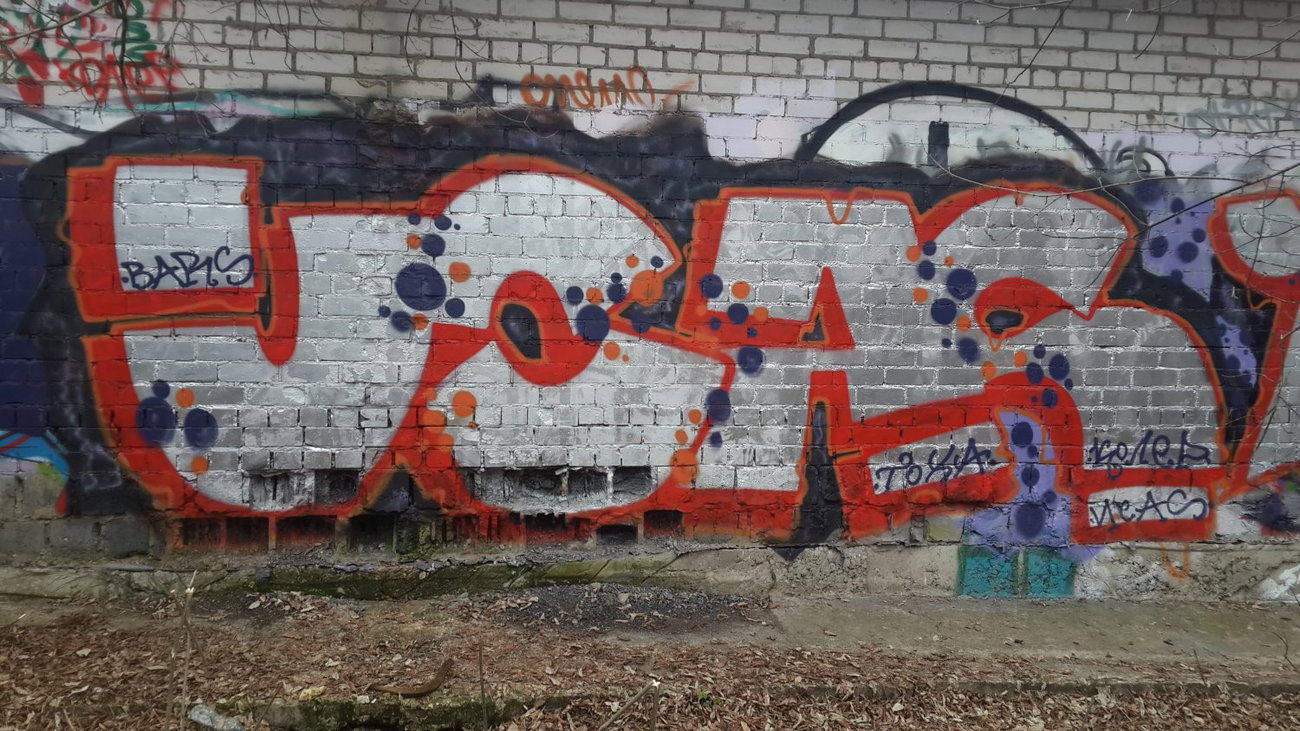Graffiti Wall - Photo by Coler - ucas, crew, ucas (2014)