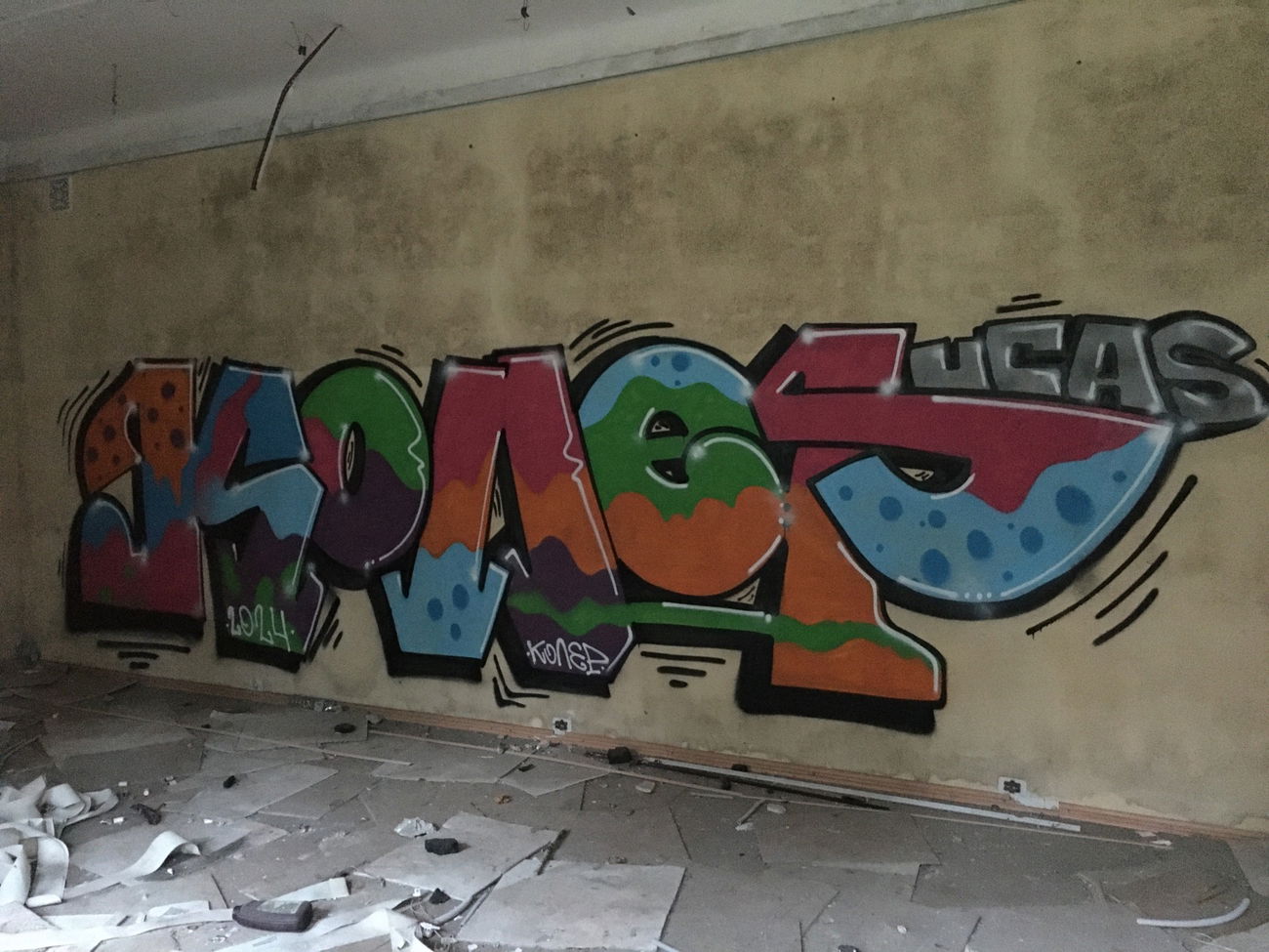 Graffiti Wall - Photo by Coler - ucas, ucascrew, koler (2024)