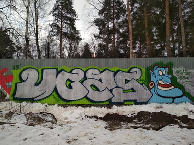 Graffiti Wall - Photo by Coler - ucas, ucascrew, koler (2019)