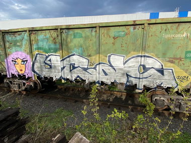Graffiti Train - Photo by Coler - ucas, ucascrew, wang (2021)