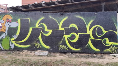 Graffiti Wall - Photo by Coler - ucas, ucas, crew (2016)