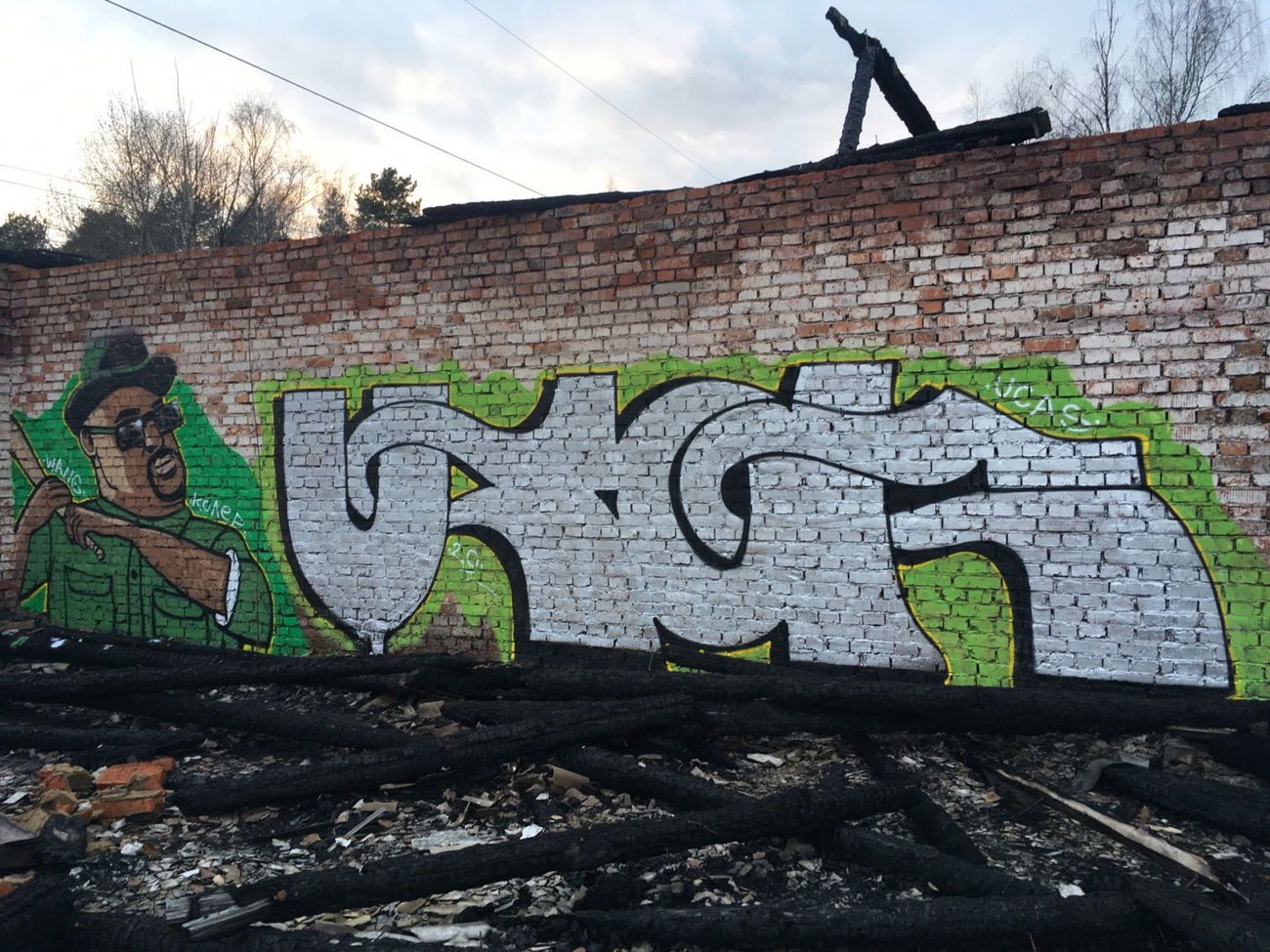 Graffiti Wall - Photo by Coler - ucas, ucascrew, wang (2020)