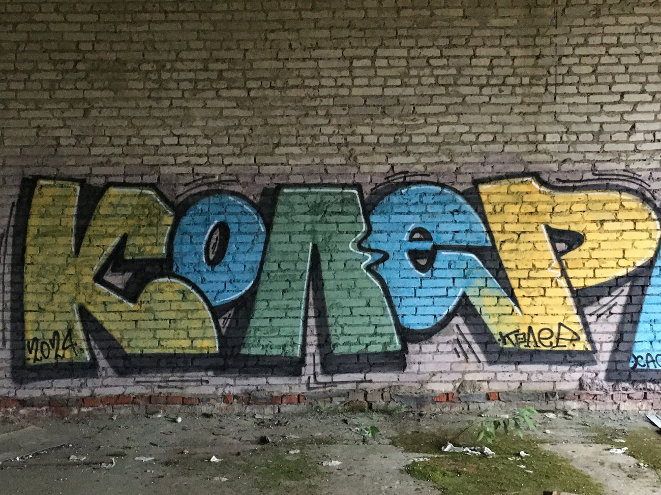 Graffiti Wall - Photo by Coler - ucas, ucascrew, koler (2024)