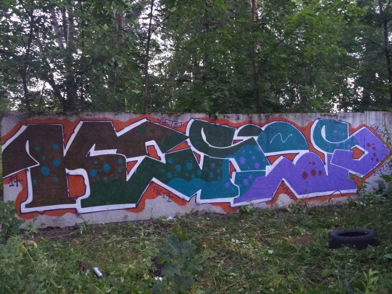 Graffiti Wall - Photo by Coler - koler, coler, колер (2017)