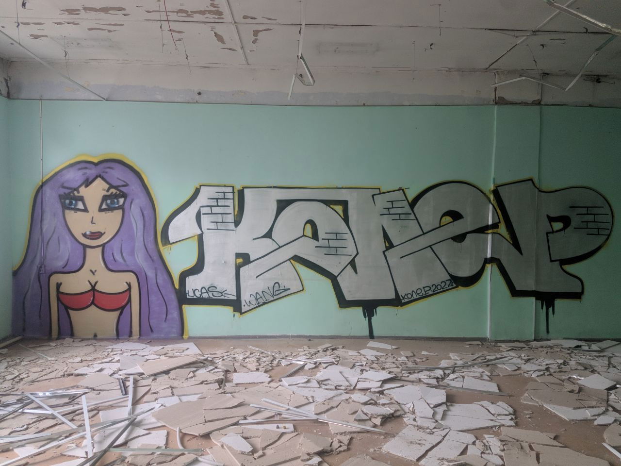 Graffiti Wall - Photo by Coler - koler, coler, колер