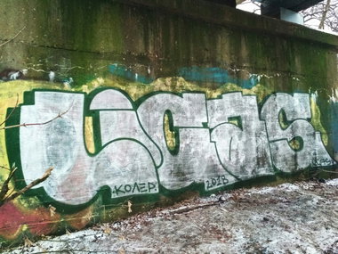 Graffiti Wall - Photo by Coler - ucas, ucascrew, koler (2018)