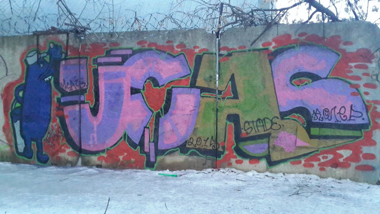 Graffiti Wall - Photo by Coler - ucas, crew, ucas (2015)