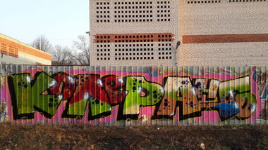 Graffiti Bombing - Photo by Coler - ?????(ucas), ????? (2015)
