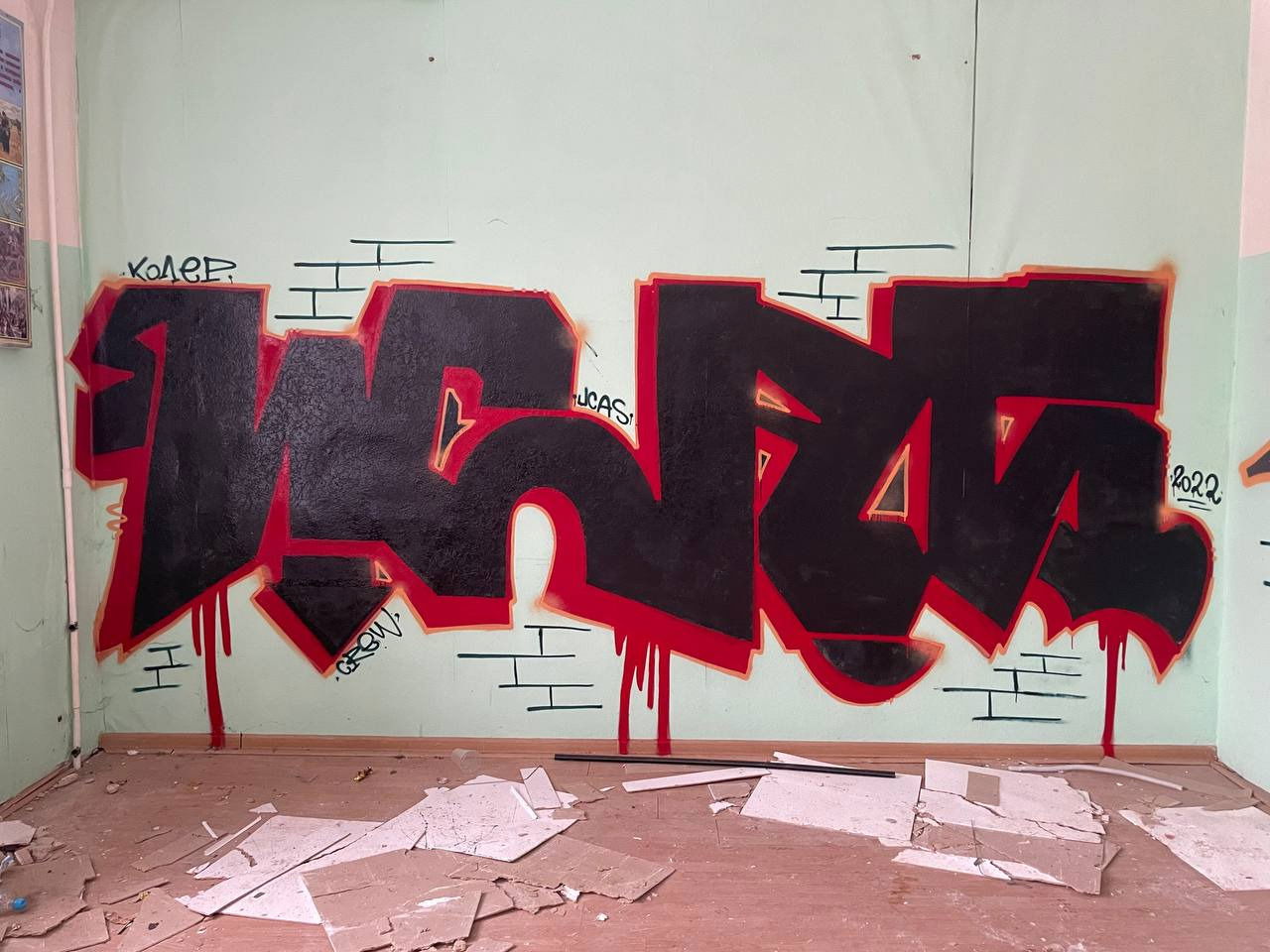 Graffiti Wall - Photo by Coler - ucas, ucascrew, koler (2022)