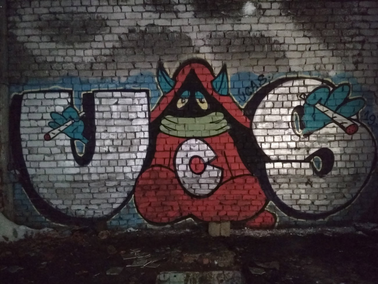 Graffiti Wall - Photo by Coler - ucas, ucascrew, koler (2019)