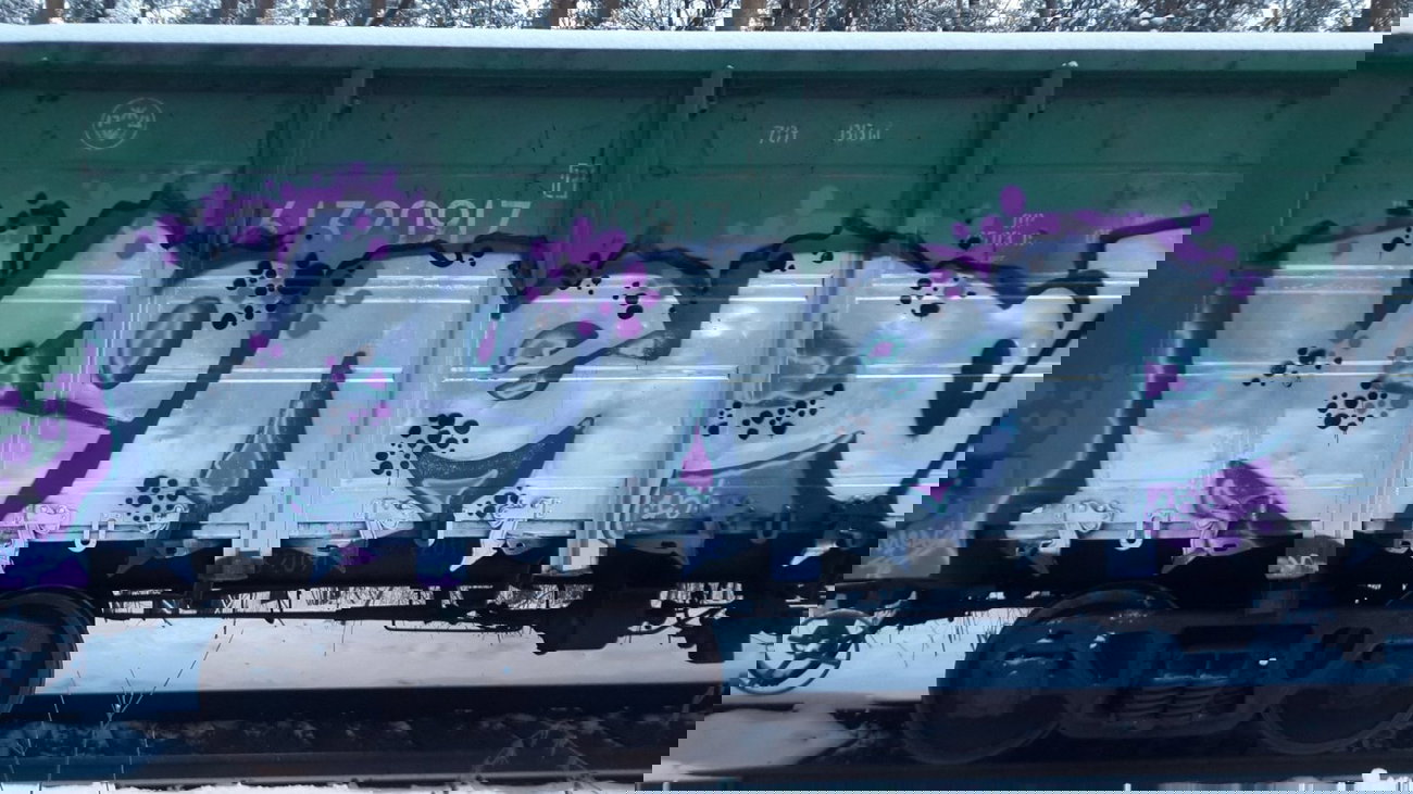 Graffiti Train - Photo by Coler - ?????, ucas, crew (2015)