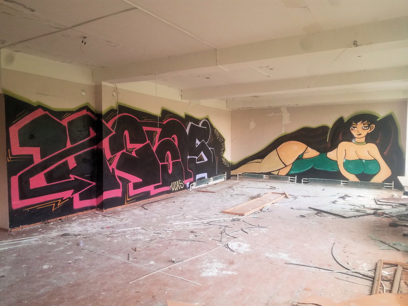 Graffiti Wall - Photo by Coler - ucas, ucascrew, koler (2019)