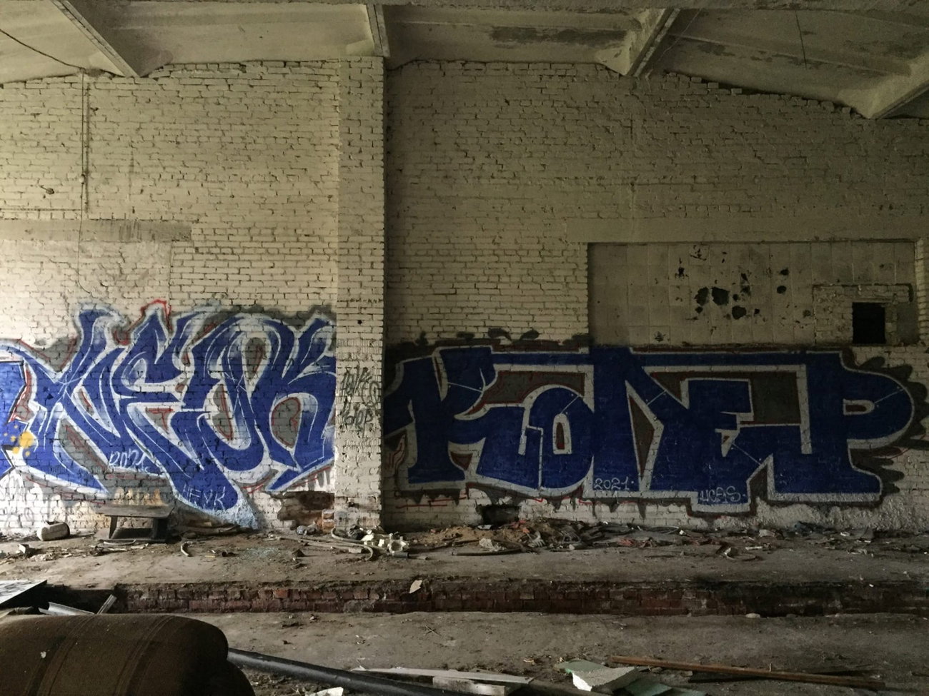 Graffiti Wall - Photo by Coler - neuk, неук, колер (2021)