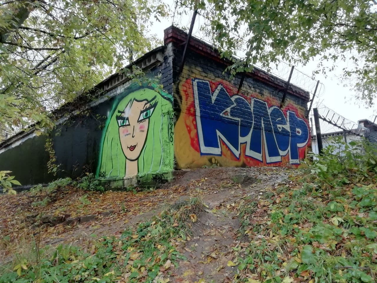 Graffiti Wall - Photo by Coler - wang, koler, coler (2021)