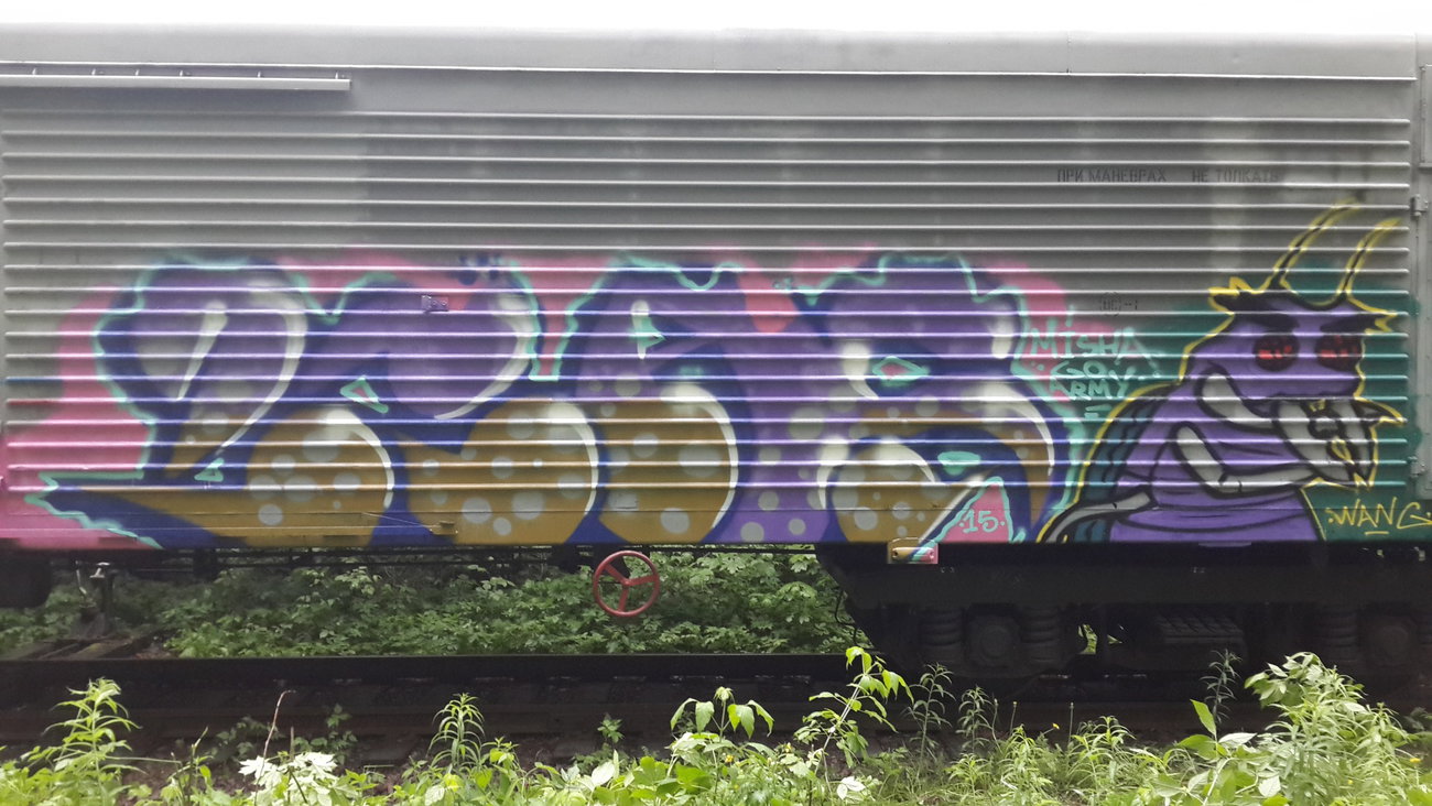 Graffiti Wall - Photo by Coler - ucas, ucas, crew (2015)