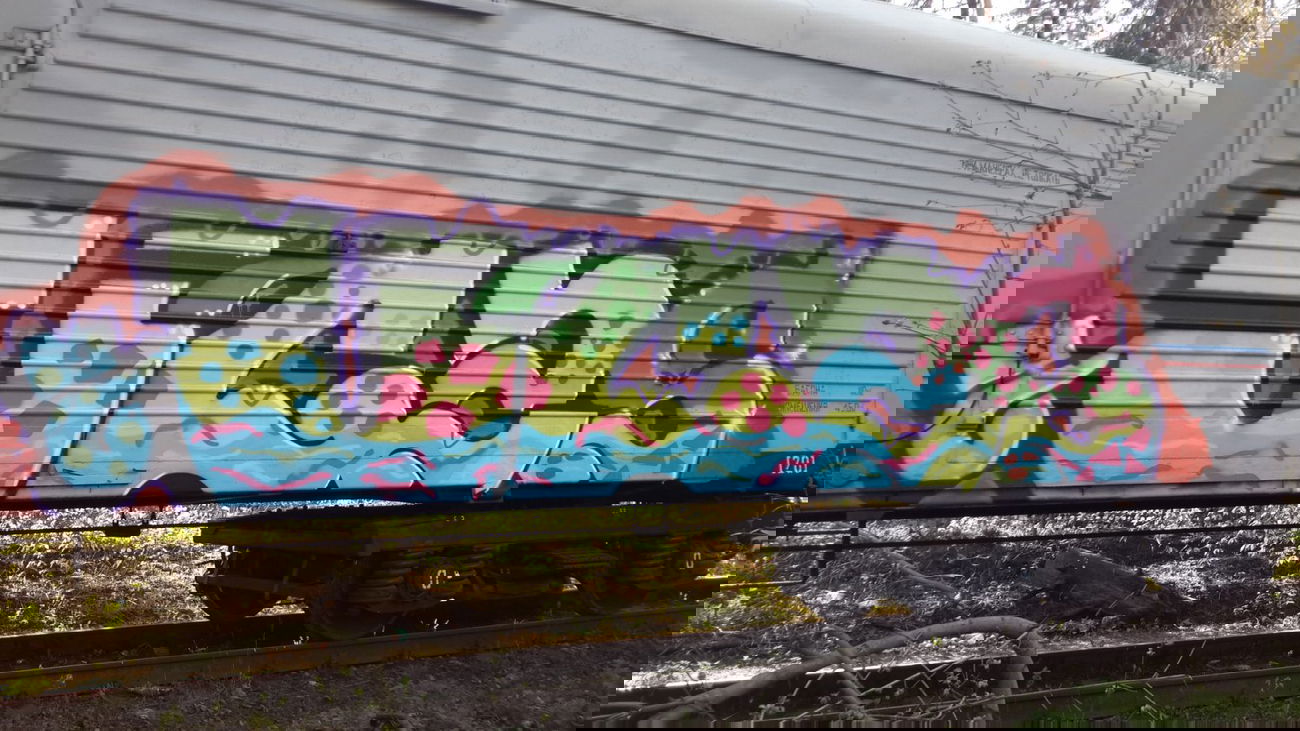 Graffiti Train - Photo by Coler - Ucas, crew, ucas (2015)