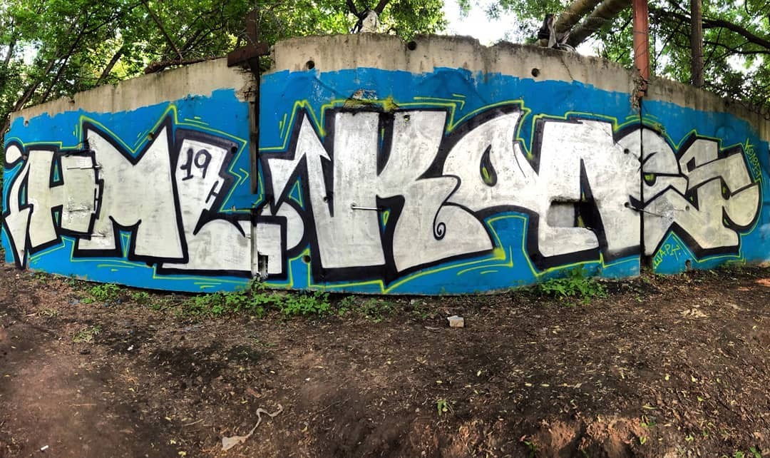 Graffiti Wall - Photo by Coler - shark, шарк, hml