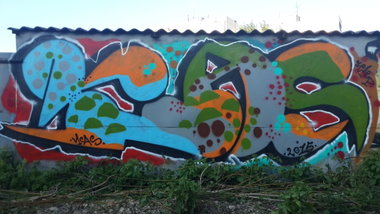 Graffiti Wall - Photo by Coler - ucas, ucas, crew (2015)