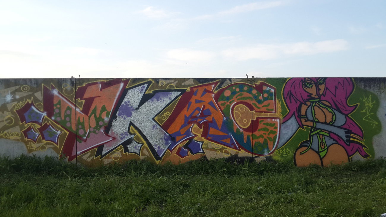 Graffiti Wall - Photo by Coler - UCAS, UCAS, CREW