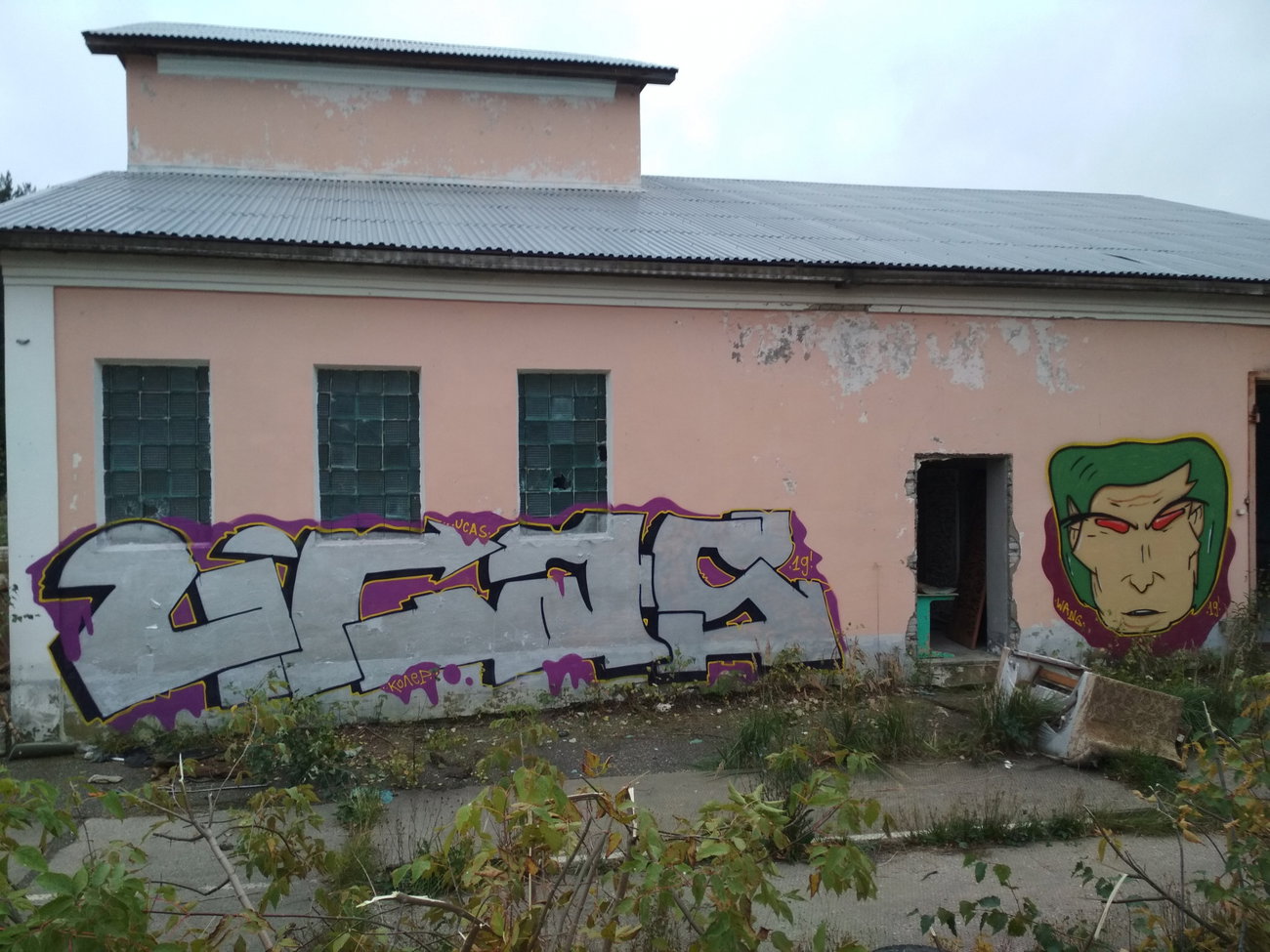 Graffiti Wall - Photo by Coler - ucas, ucascrew, koler (2019)