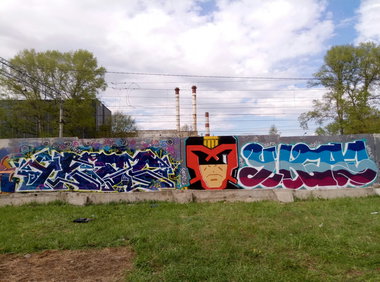 Graffiti Wall - Photo by Coler - ucas, ucascrew, укас (2017)