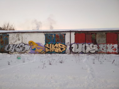 Graffiti Wall - Photo by Coler - ucas, crew, ucas (2018)