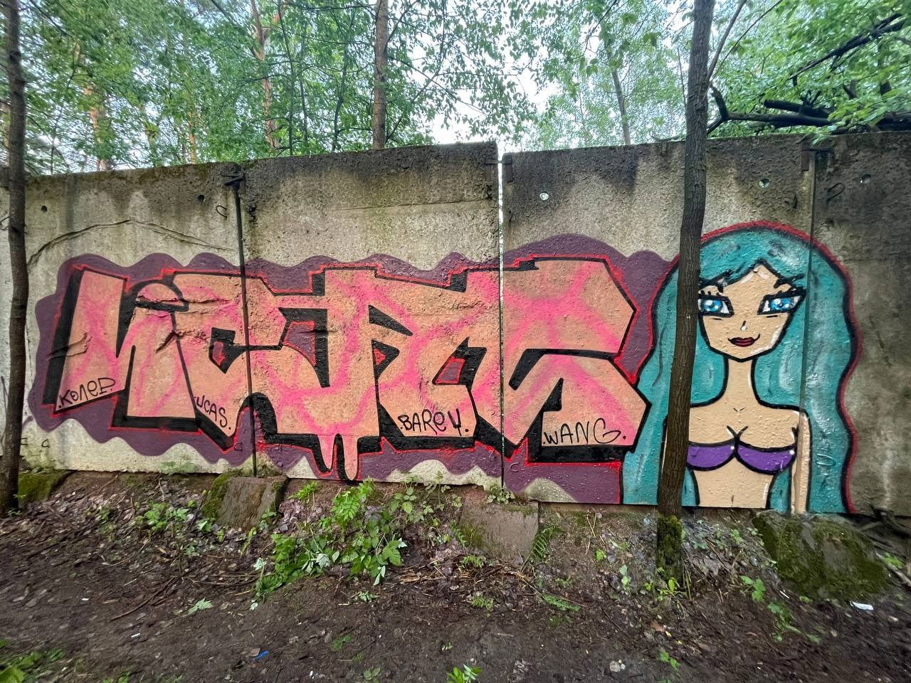 Graffiti Wall - Photo by Coler - ucas, ucascrew, koler (2023)