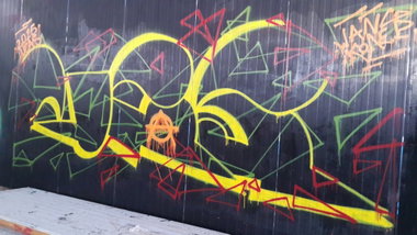 Graffiti Wall - Photo by Coler - ucas, ucascrew, ucs (2015)