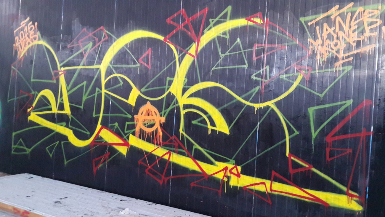 Graffiti Wall - Photo by Coler - ucas, ucascrew, ucs (2015)