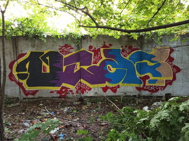 Graffiti Wall - Photo by Coler - ucas, ucascrew, koler (2020)