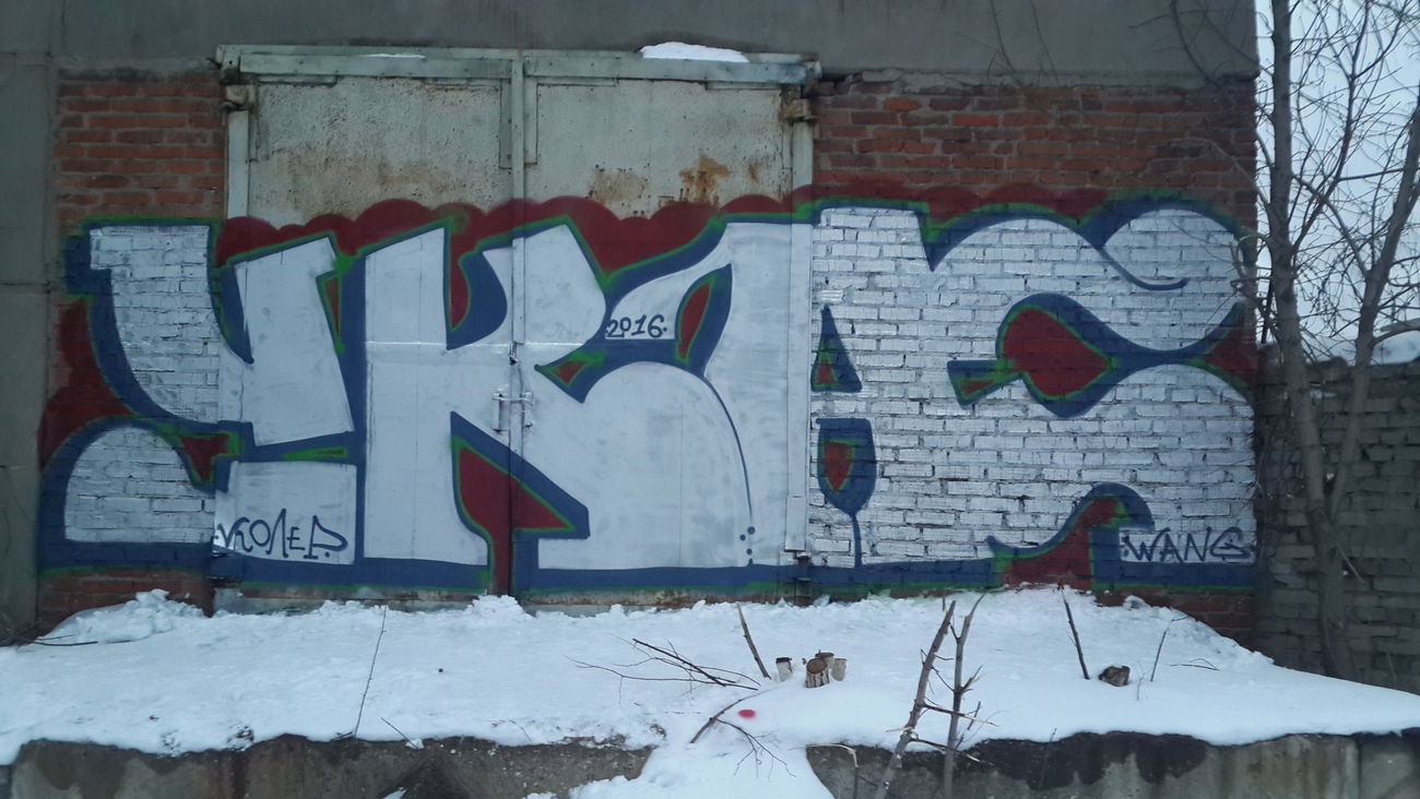 Graffiti Bombing - Photo by Coler - ucas, crew, ucas (2016)