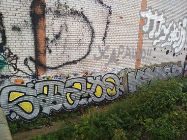 Graffiti Wall - Photo by Coler - stade, колер, ucas (2018)