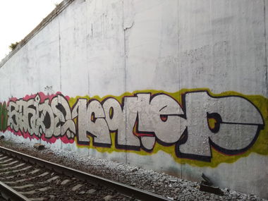 Graffiti Wall - Photo by Coler - stade, stader, koler (2019)
