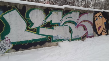 Graffiti Wall - Photo by Coler - ucas, crew, ucas (2015)