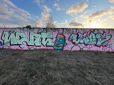Graffiti Wall - Photo by Coler - ucas, ucascrew, koler (2022)