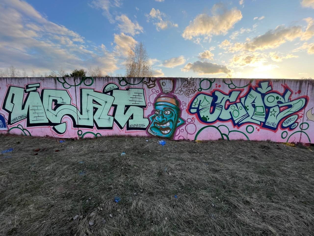 Graffiti Wall - Photo by Coler - ucas, ucascrew, koler (2022)
