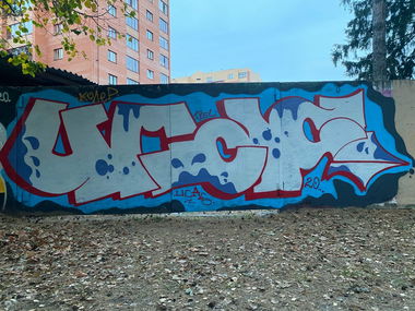 Graffiti Wall - Photo by Coler - ucas, ucascrew, koler (2020)