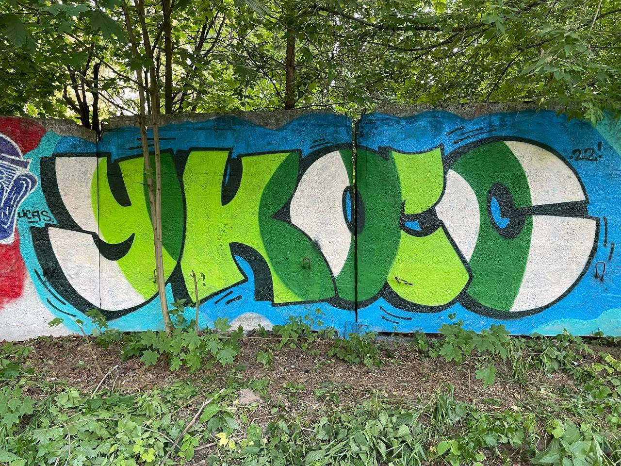 Graffiti Wall - Photo by Coler - укас, укаскрю, ucas (2022)