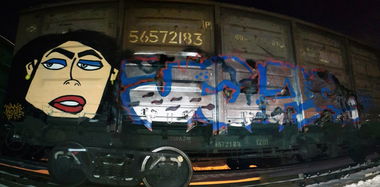 Graffiti Train - Photo by Coler - wang, ?????, ucas (2014)
