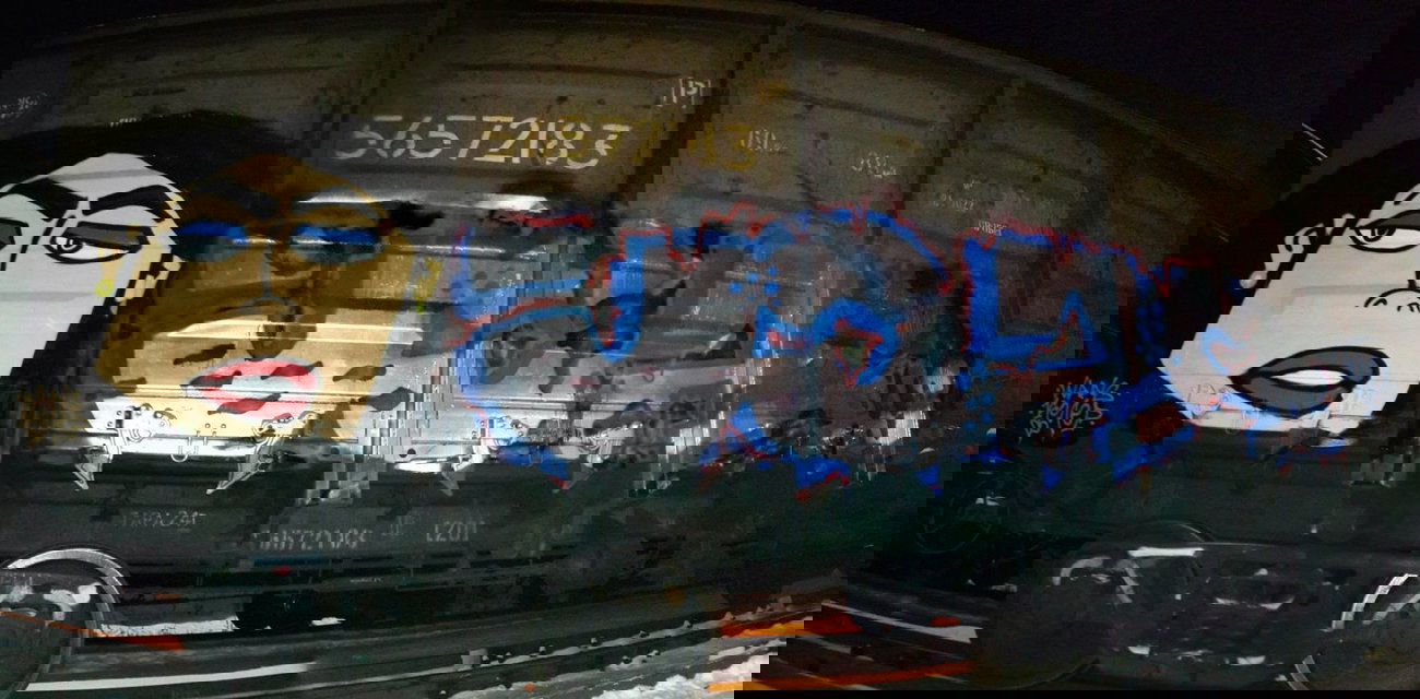 Graffiti Train - Photo by Coler - wang, ?????, ucas (2014)