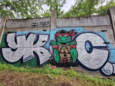 Graffiti Wall - Photo by Coler - ucas, ucascrew, укас (2022)
