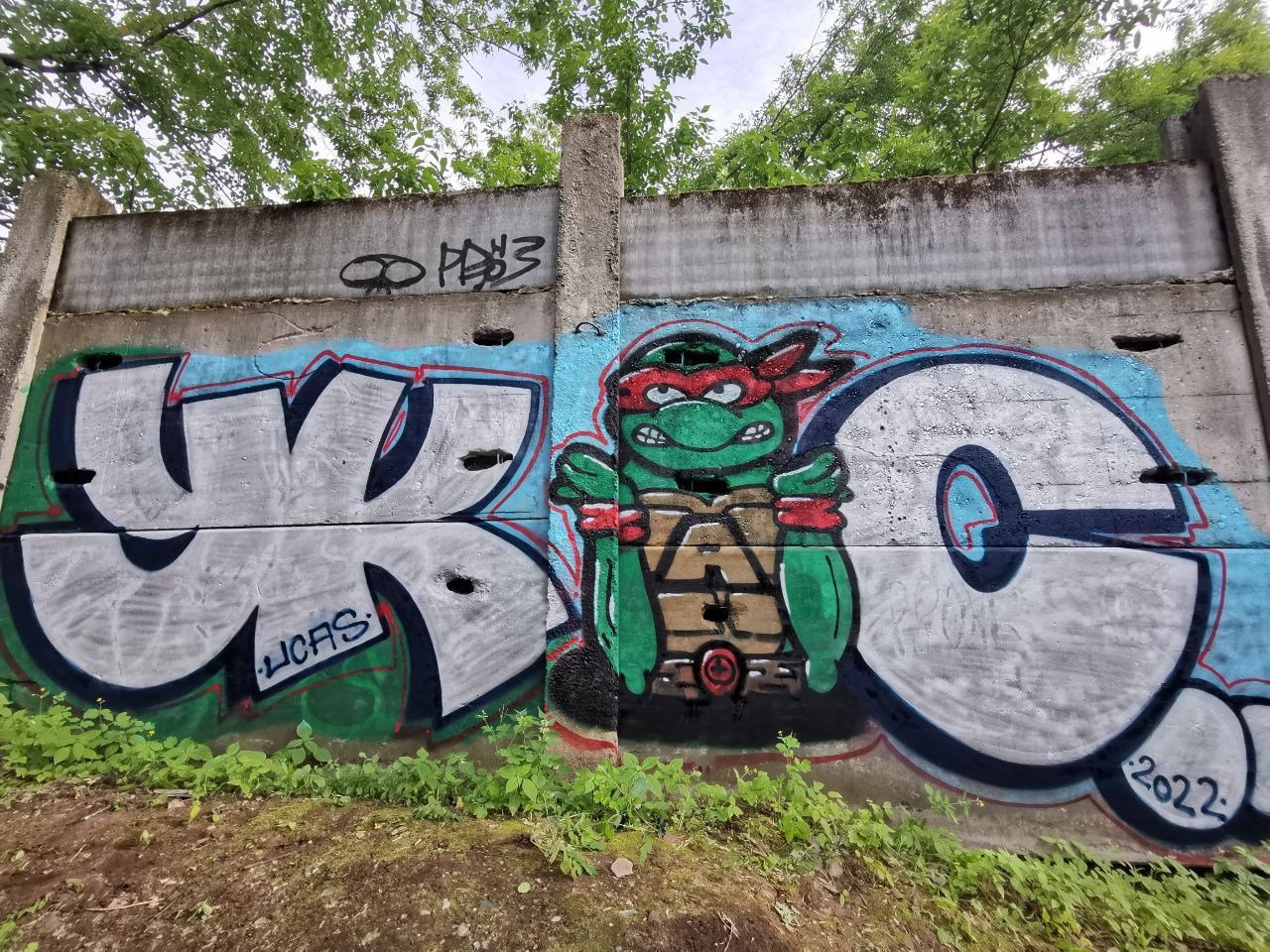 Graffiti Wall - Photo by Coler - ucas, ucascrew, укас (2022)
