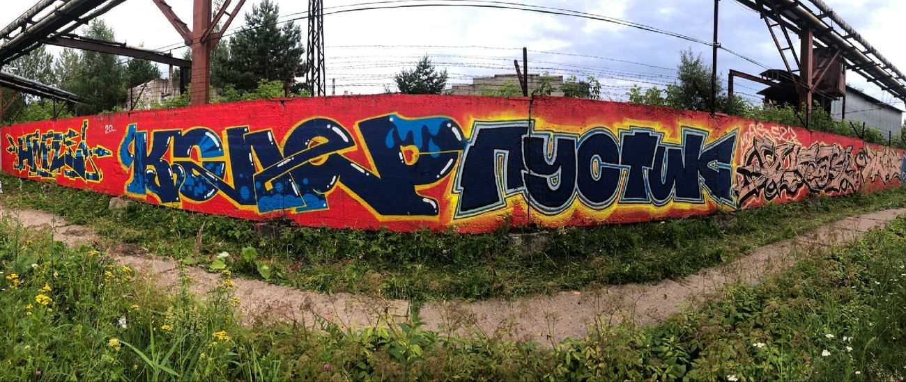Graffiti Wall - Photo by Coler - shark(hml), koler(ucas), пустик(nbrs) (2020)