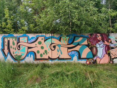 Graffiti Wall - Photo by Coler - ucas, ucascrew (2020)