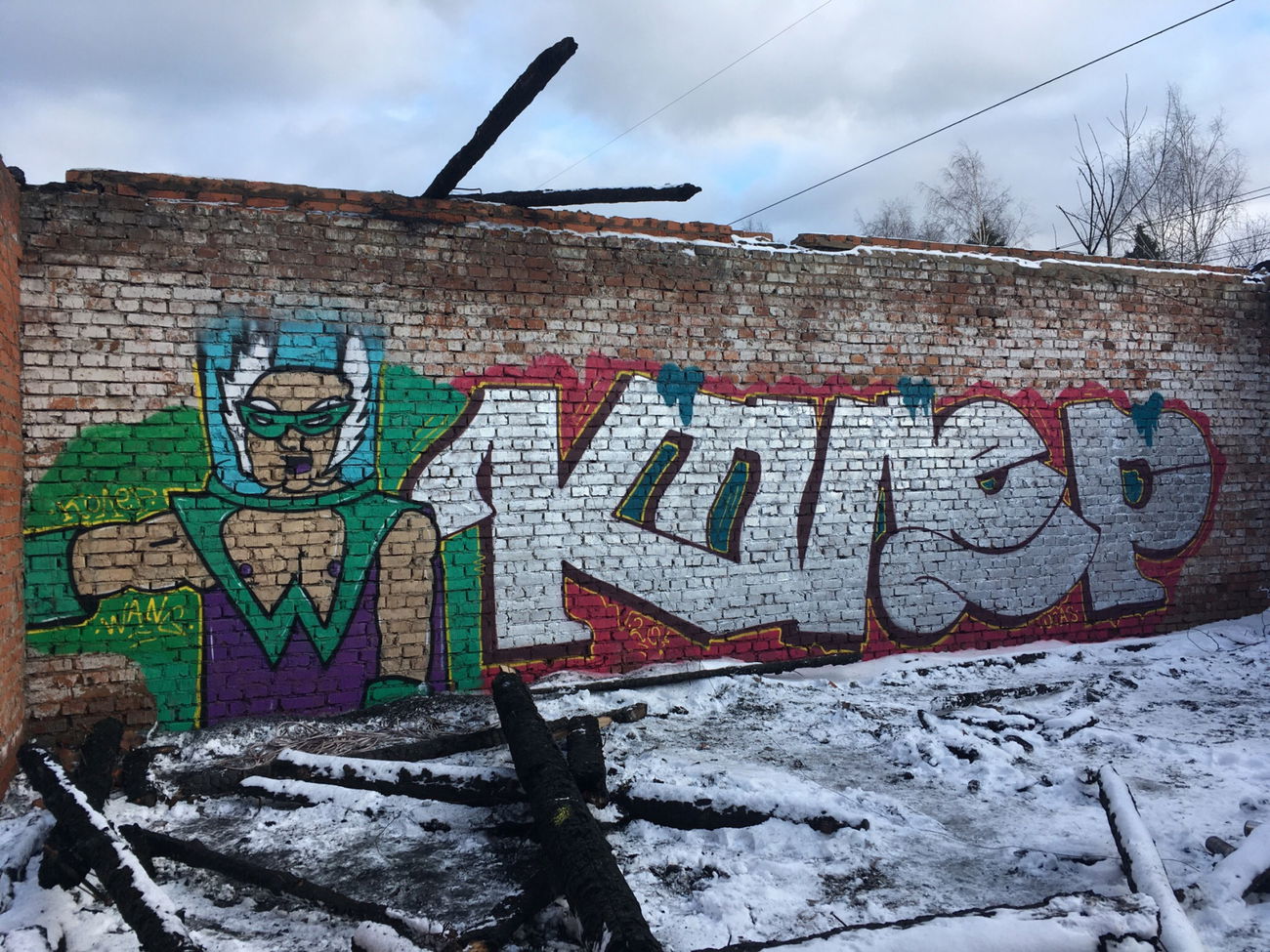 Graffiti Wall - Photo by Coler - ucas, ucascrew, wang (2020)