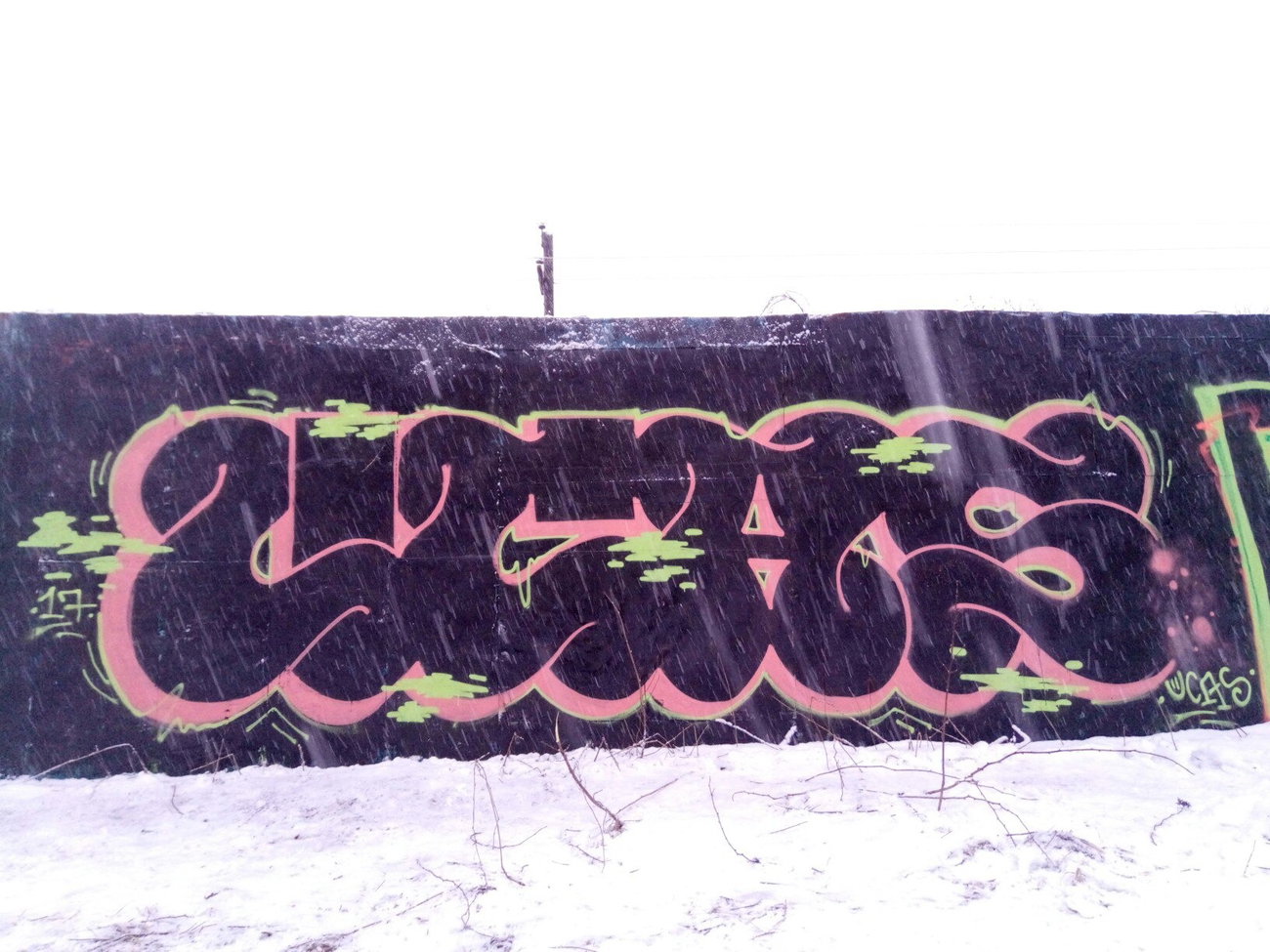 Graffiti Wall - Photo by Coler - ucas, ucascrew, колер (2017)